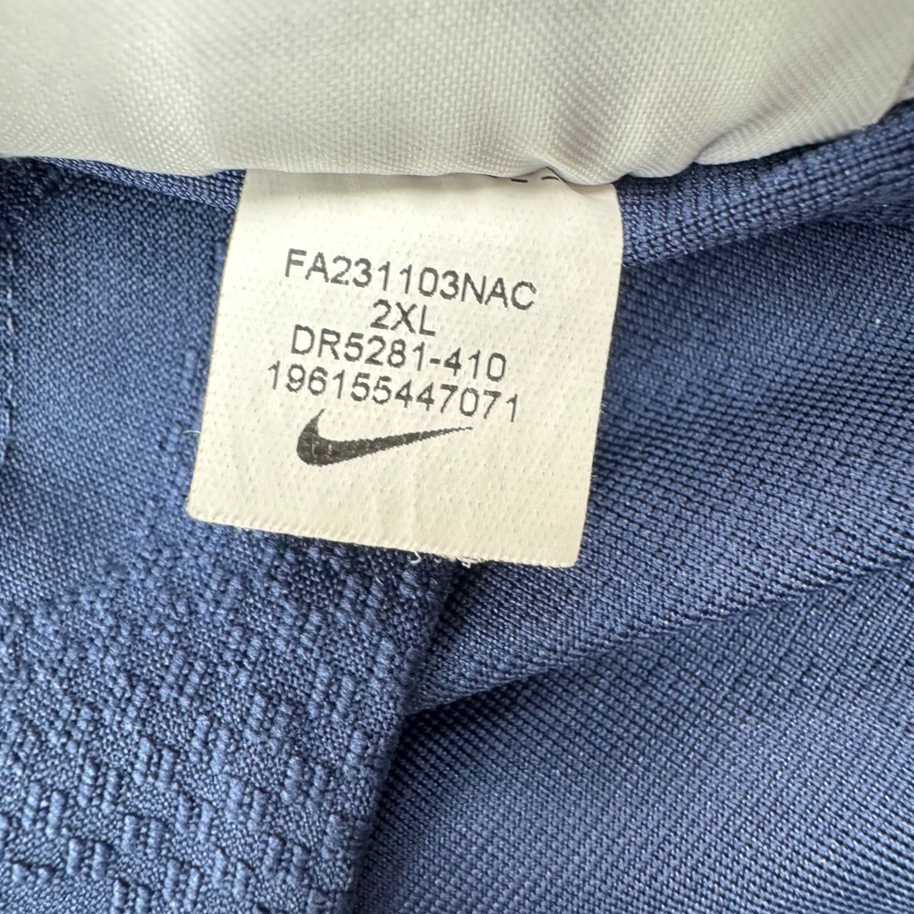 Nike Dri-FIT ADV Quarter-Zip Pullover Mens 2XL Navy Blue Tonal Camo - Picture 11 of 16